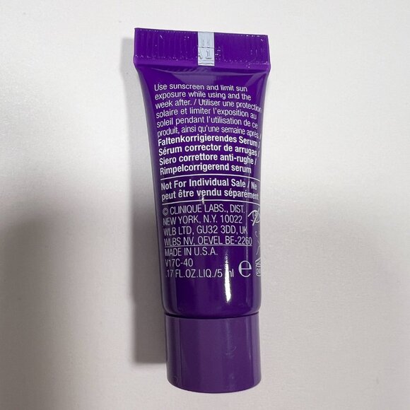 Clinique Smart Clinical Repair Wrinkle Correcting Serum Sample Total 40 ml - Picture 4 of 4